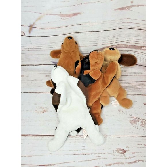 Doby, Bruno, Bones & Weeni Retired Vintage Beanie Baby Doggie Bundle - Picture 3 of 12